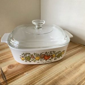 Corning ware Pyrex spice of life 2liter A2B EUC!